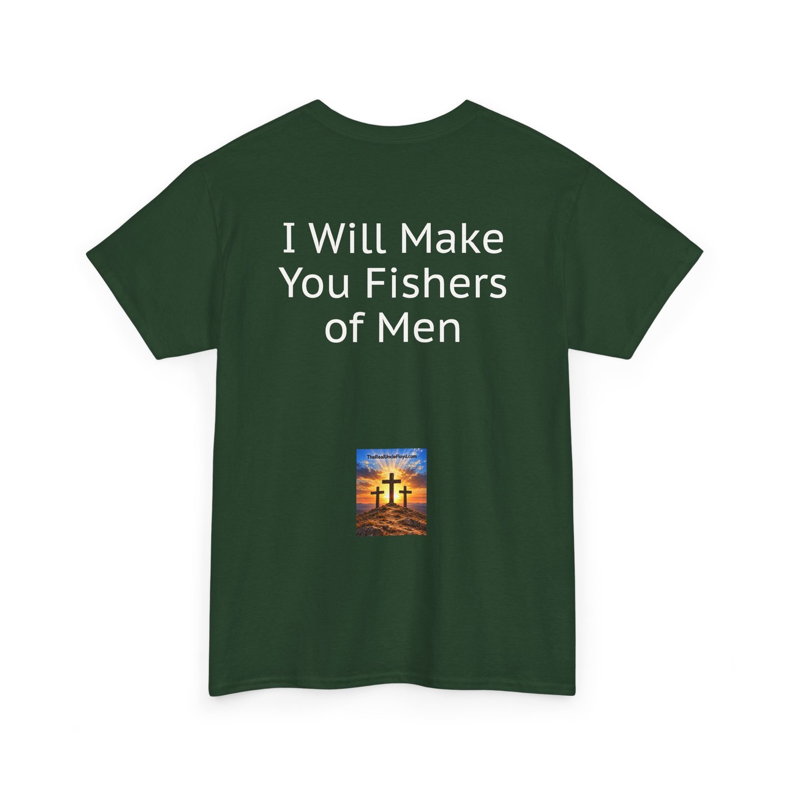 Copy of I Will Make You Fishers of Men T‑Shirt — Christian Faith Quote Tee - Image 22
