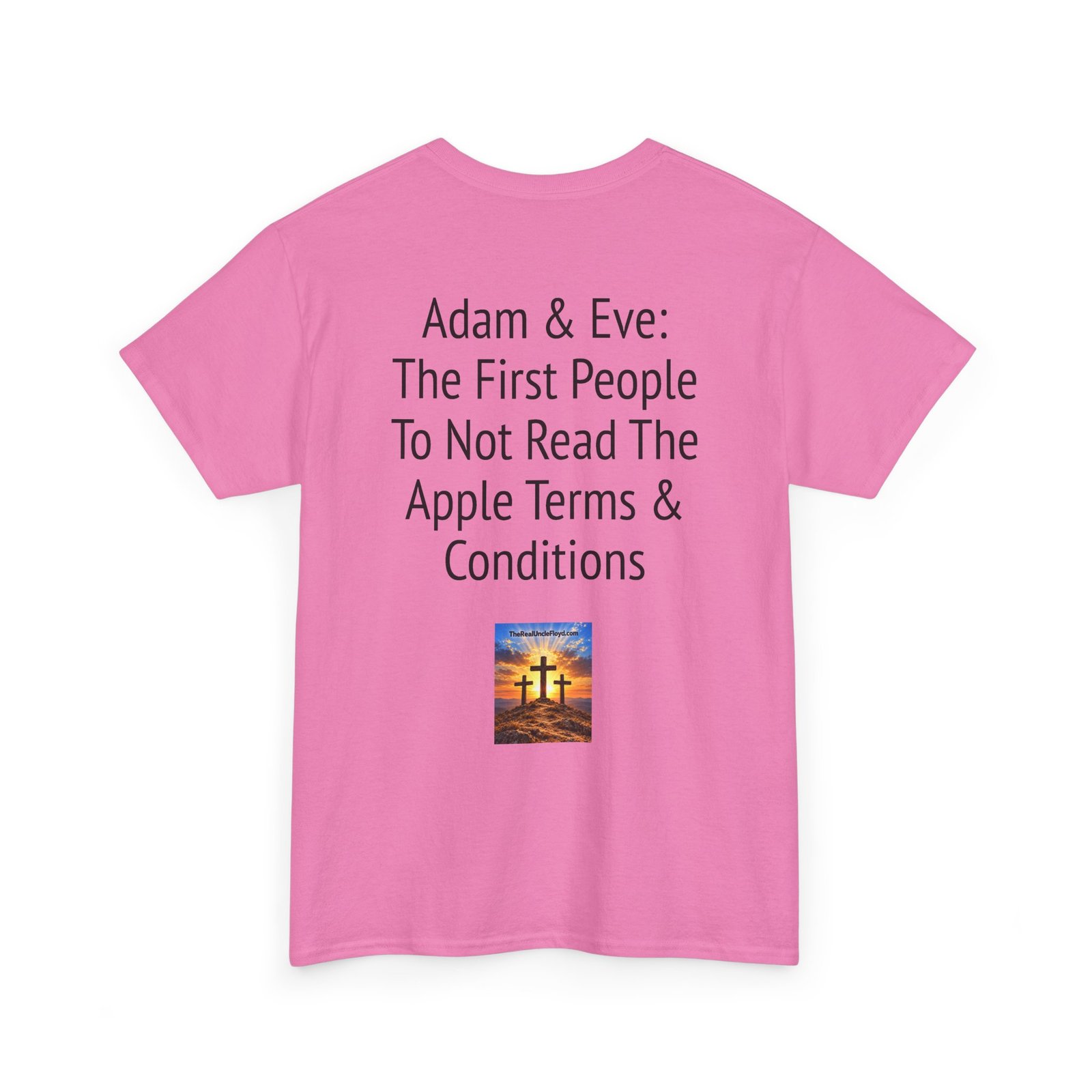 Graphic Tee — "Adam & Eve: The First People To Not Read The Apple Terms & Conditions" - Image 38