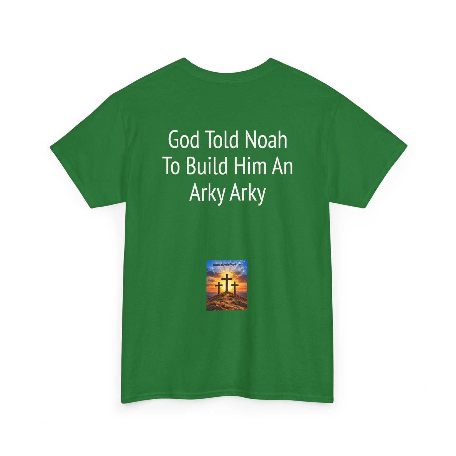 Copy of Christian Graphic Tee — "God Told Noah To Build Him An Arky Arky" Funny Faith Shirt - Image 18