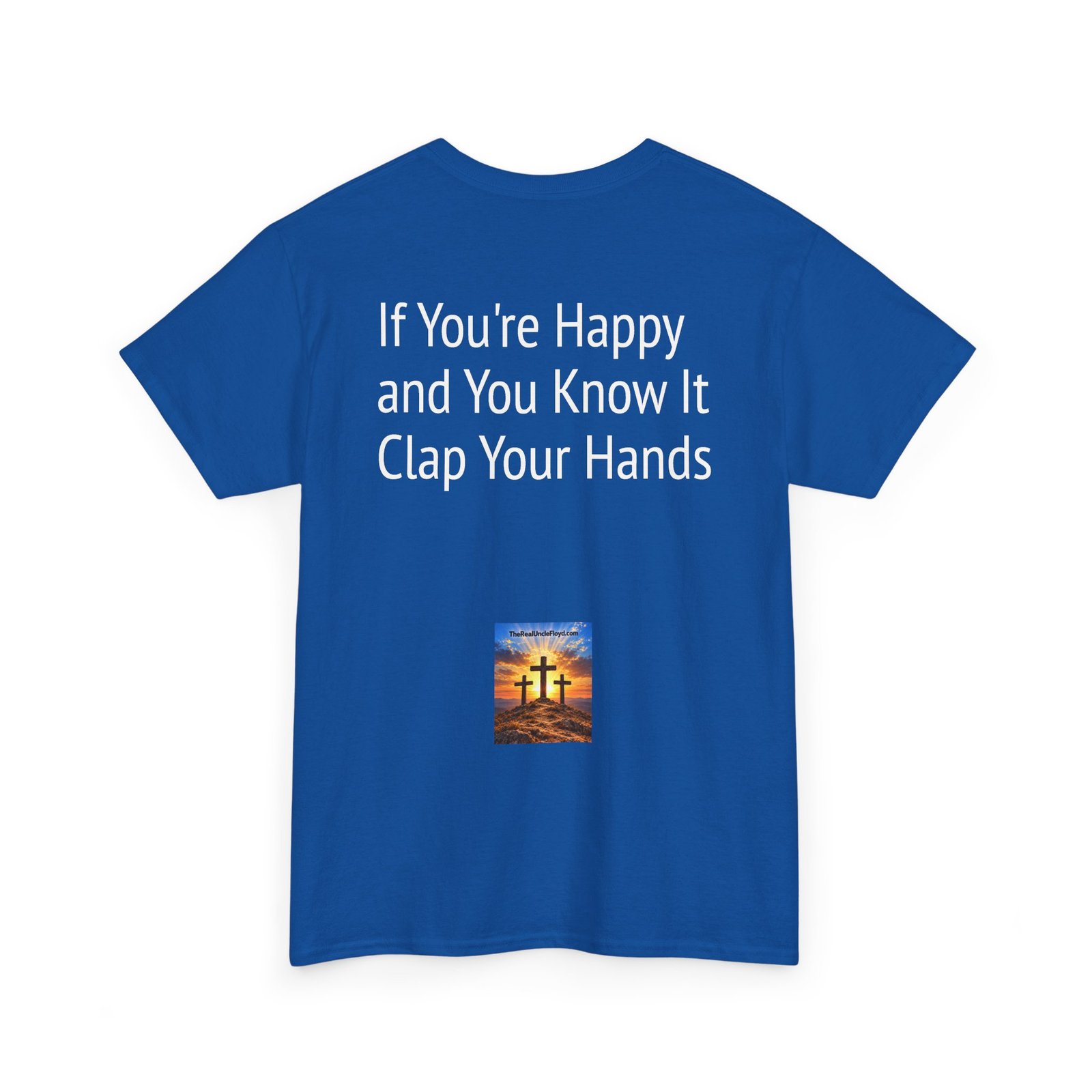 Copy of Graphic Tee — "If You're Happy and You Know It Clap Your Hands" Back Print - Image 30