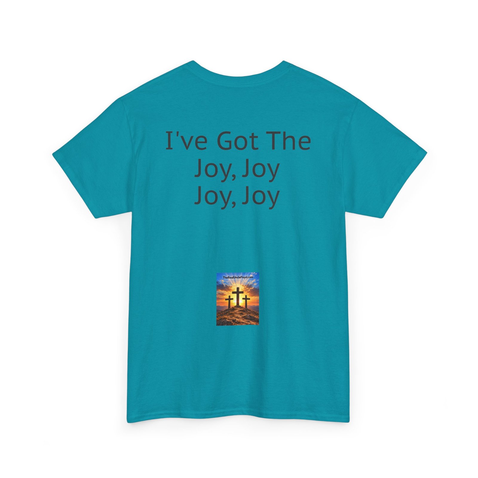 Joyful Lyrics Tee — "I've Got The Joy, Joy, Joy, Joy" Back-Print Christian Music T-Shirt - Image 25
