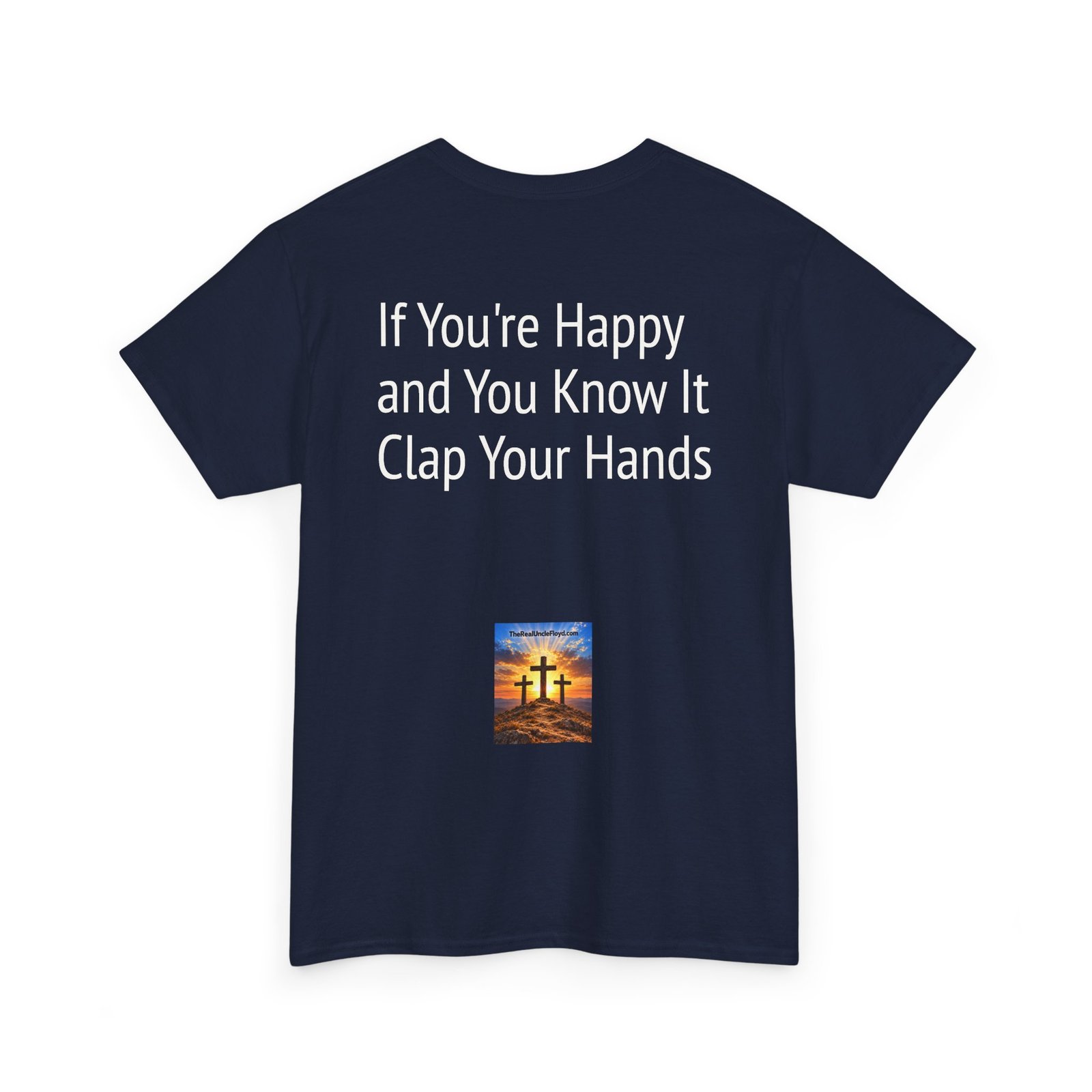 Copy of Graphic Tee — "If You're Happy and You Know It Clap Your Hands" Back Print - Image 34