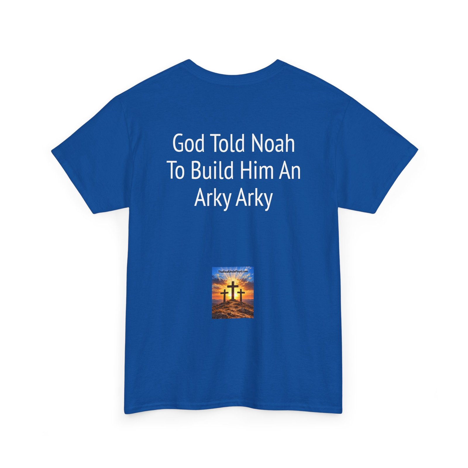 Copy of Christian Graphic Tee — "God Told Noah To Build Him An Arky Arky" Funny Faith Shirt - Image 34