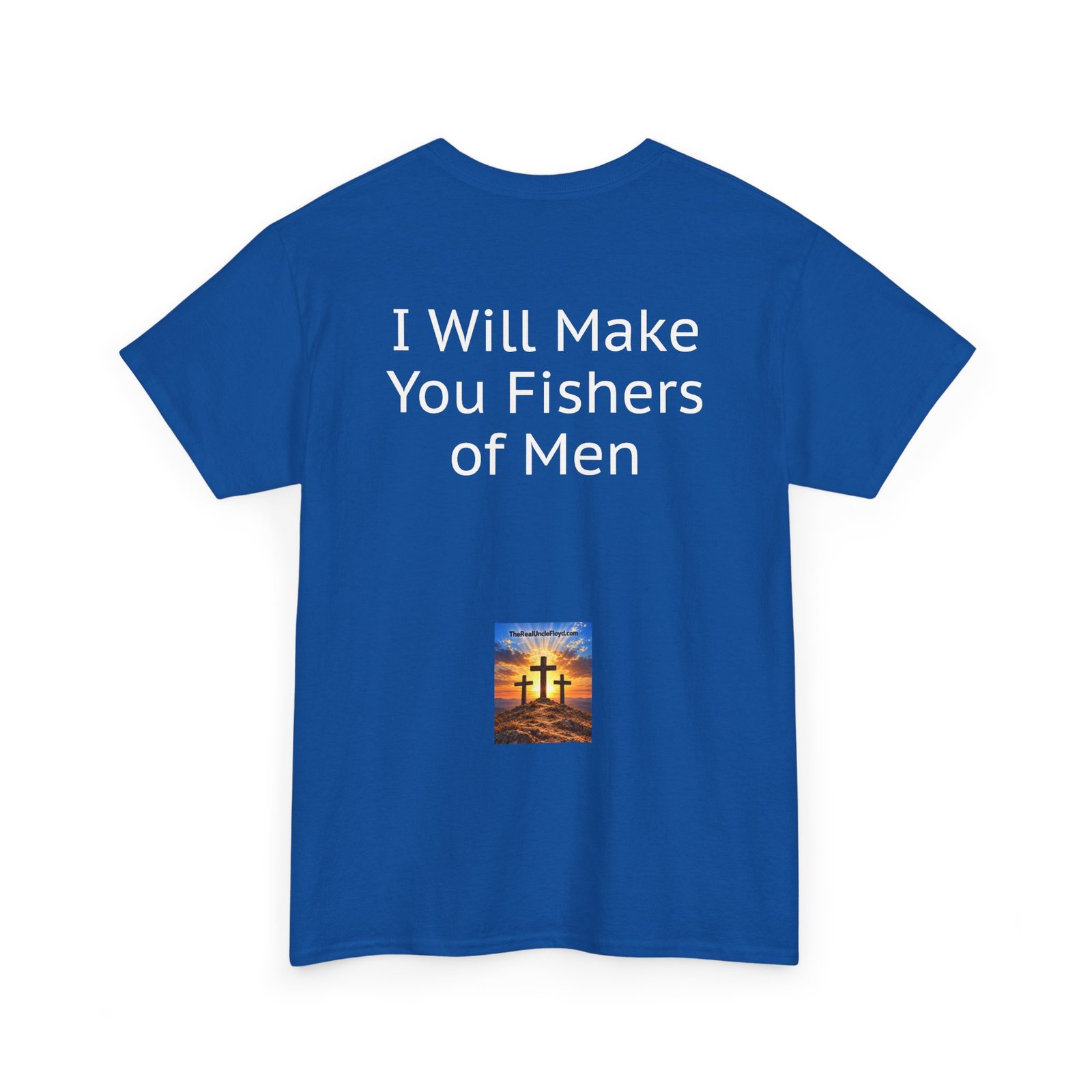 Copy of I Will Make You Fishers of Men T‑Shirt — Christian Faith Quote Tee - Image 34