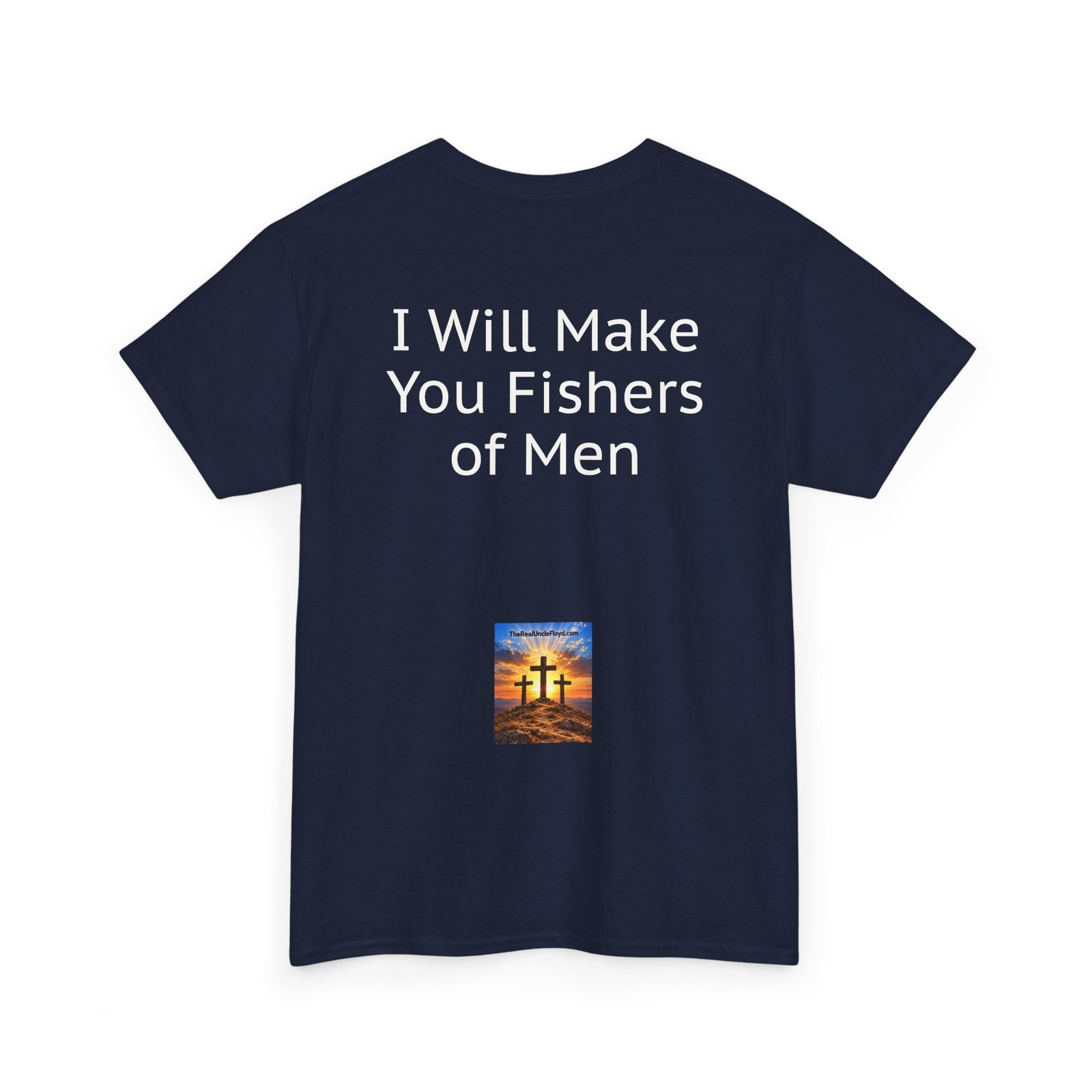 Copy of I Will Make You Fishers of Men T‑Shirt — Christian Faith Quote Tee - Image 38