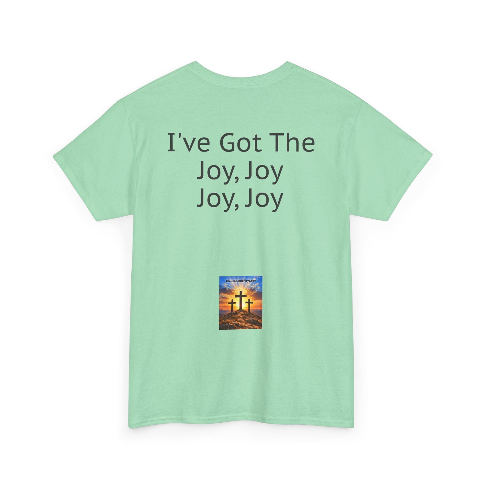 Joyful Lyrics Tee — "I've Got The Joy, Joy, Joy, Joy" Back-Print Christian Music T-Shirt - Image 8