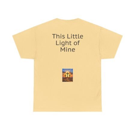 This Little Light of Mine Tee — Inspirational Back-Print Cotton T-Shirt