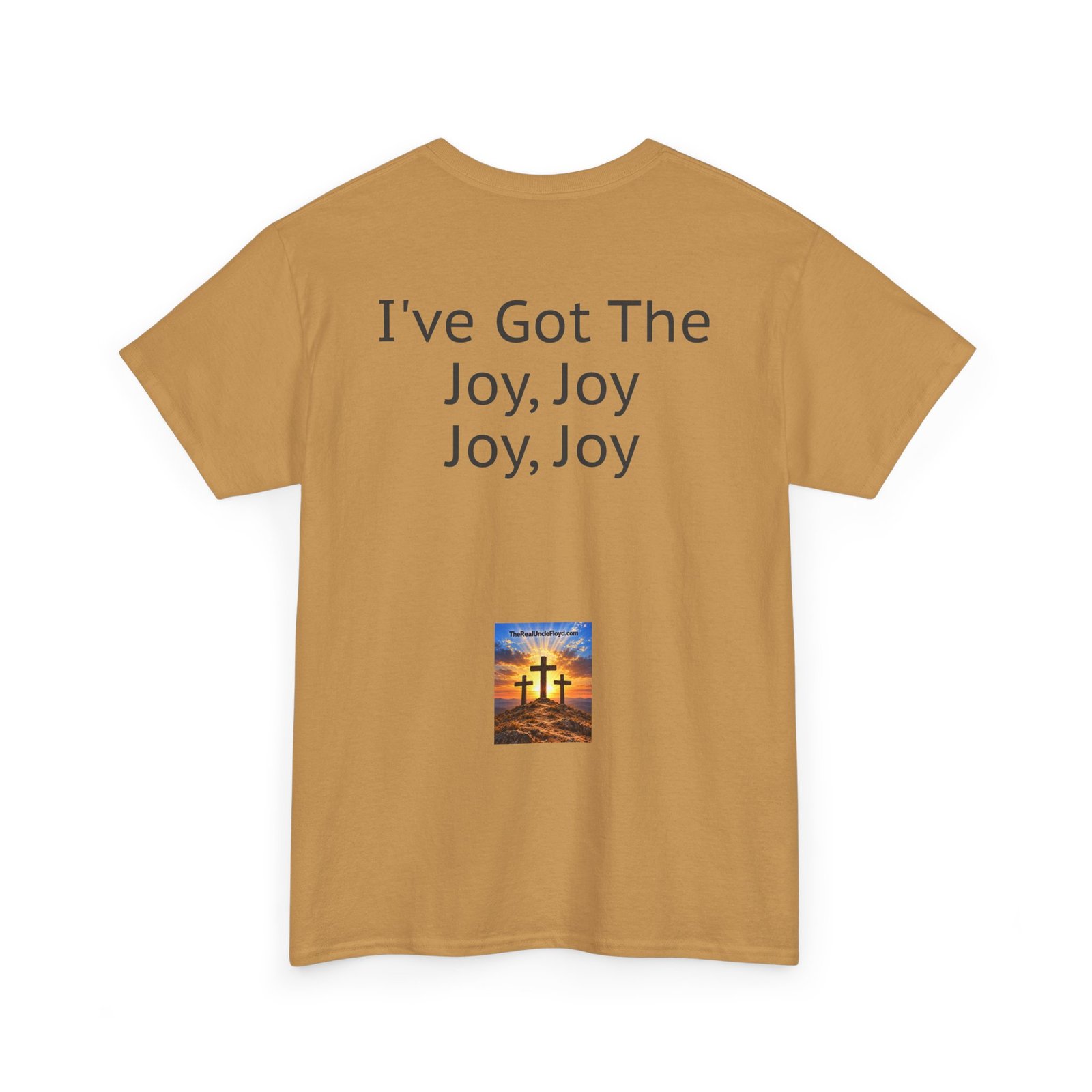 Joyful Lyrics Tee — "I've Got The Joy, Joy, Joy, Joy" Back-Print Christian Music T-Shirt - Image 21