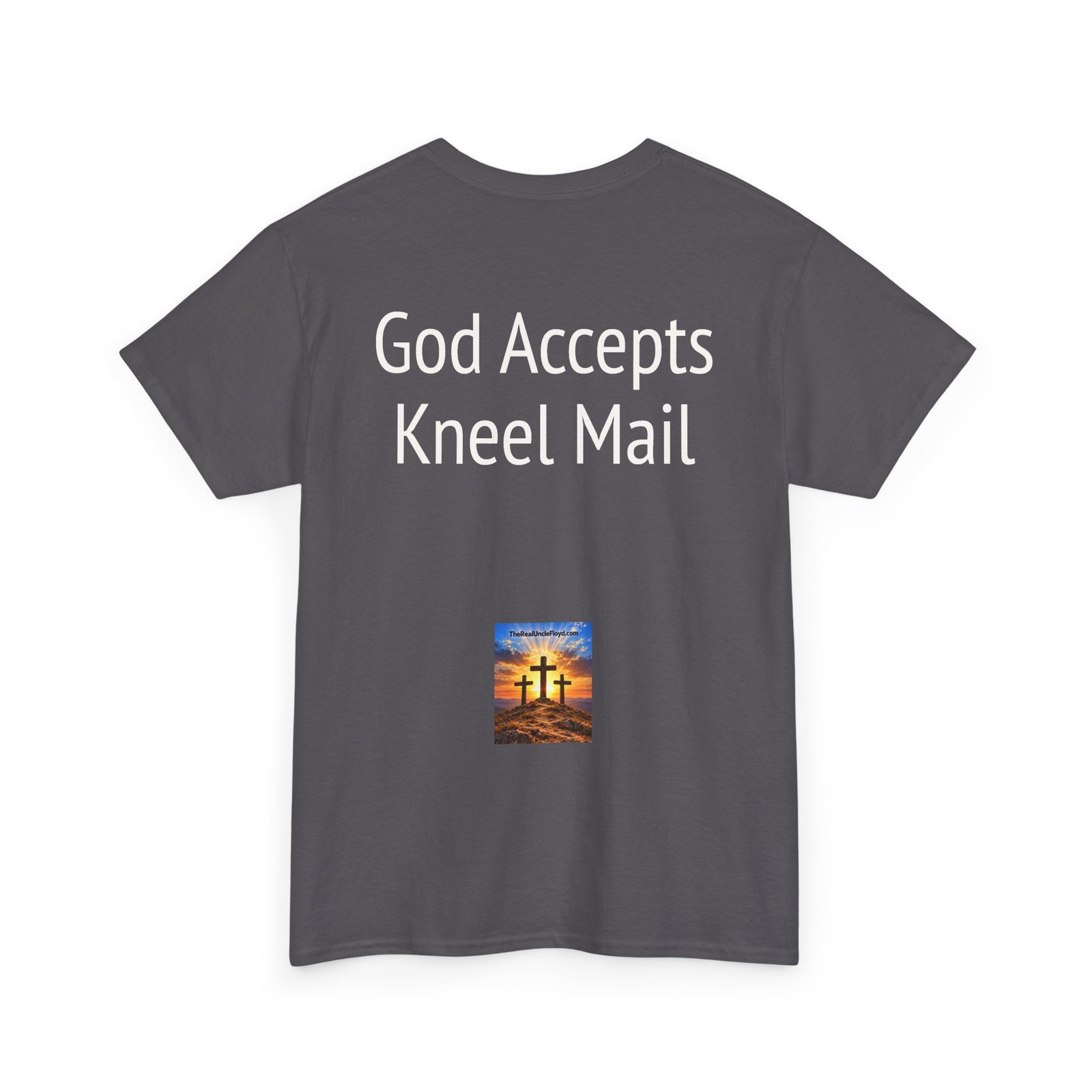 Copy of T-Shirt — "God Accepts Kneel Mail" Christian Faith Graphic Tee - Image 26