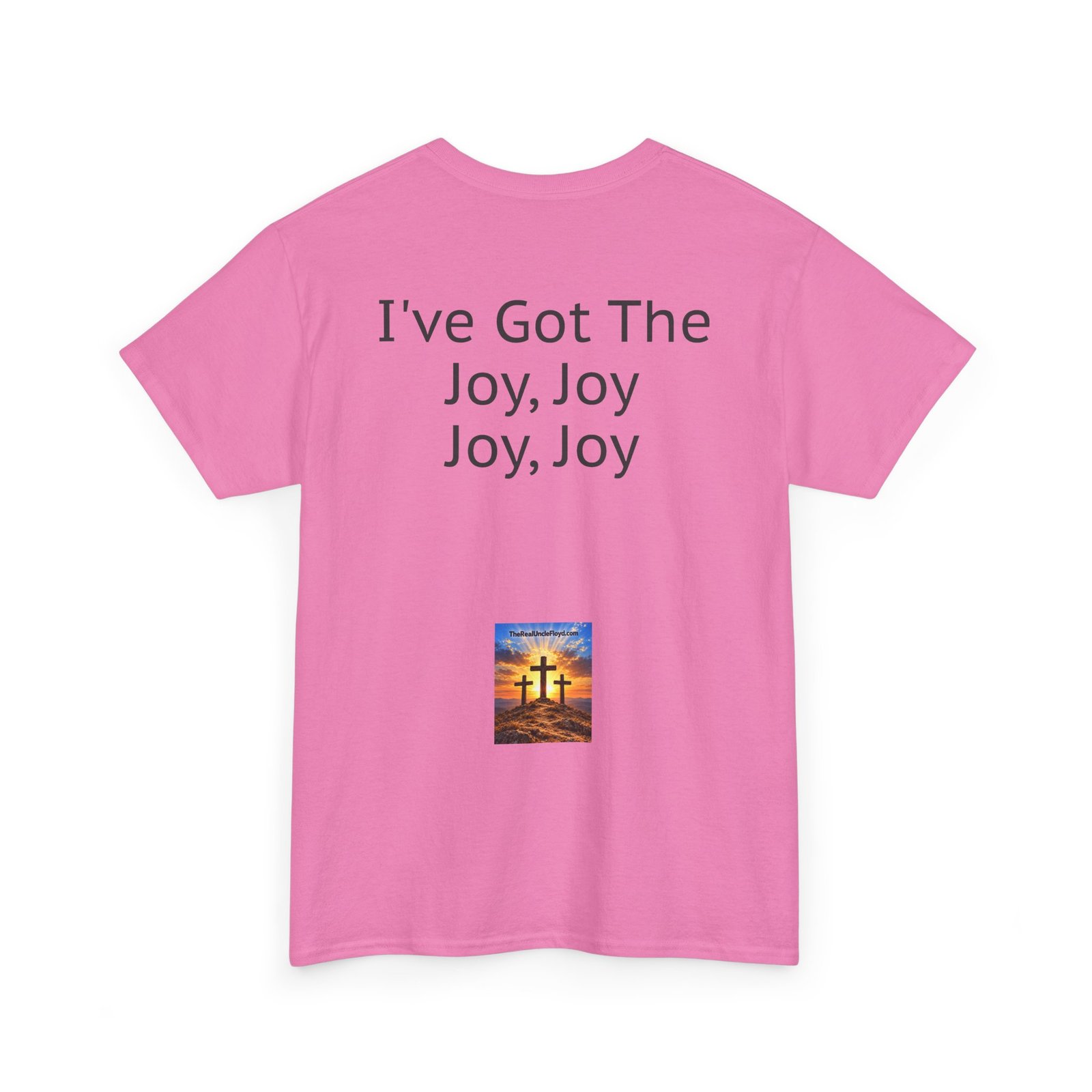 Joyful Lyrics Tee — "I've Got The Joy, Joy, Joy, Joy" Back-Print Christian Music T-Shirt - Image 33