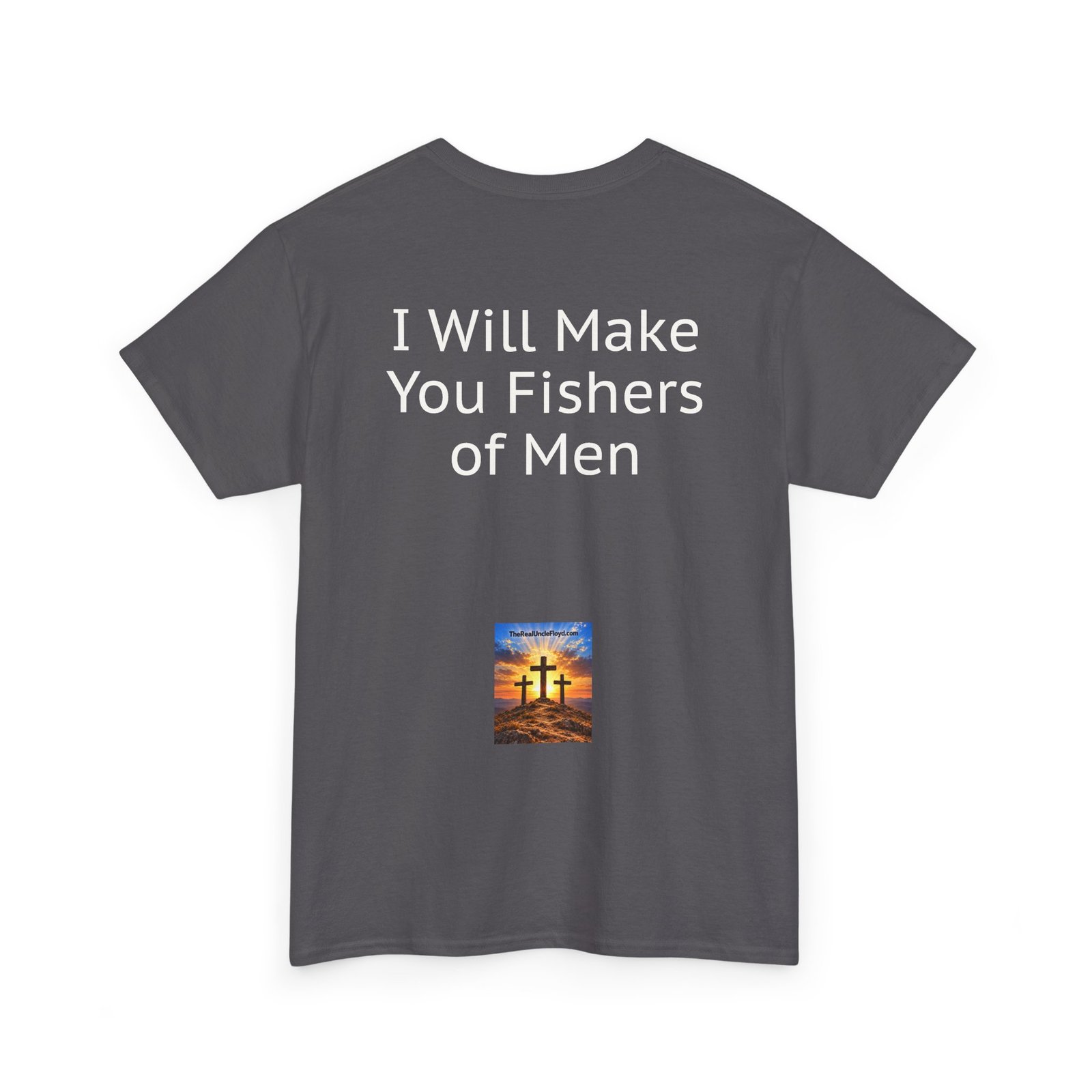 Copy of I Will Make You Fishers of Men T‑Shirt — Christian Faith Quote Tee - Image 30