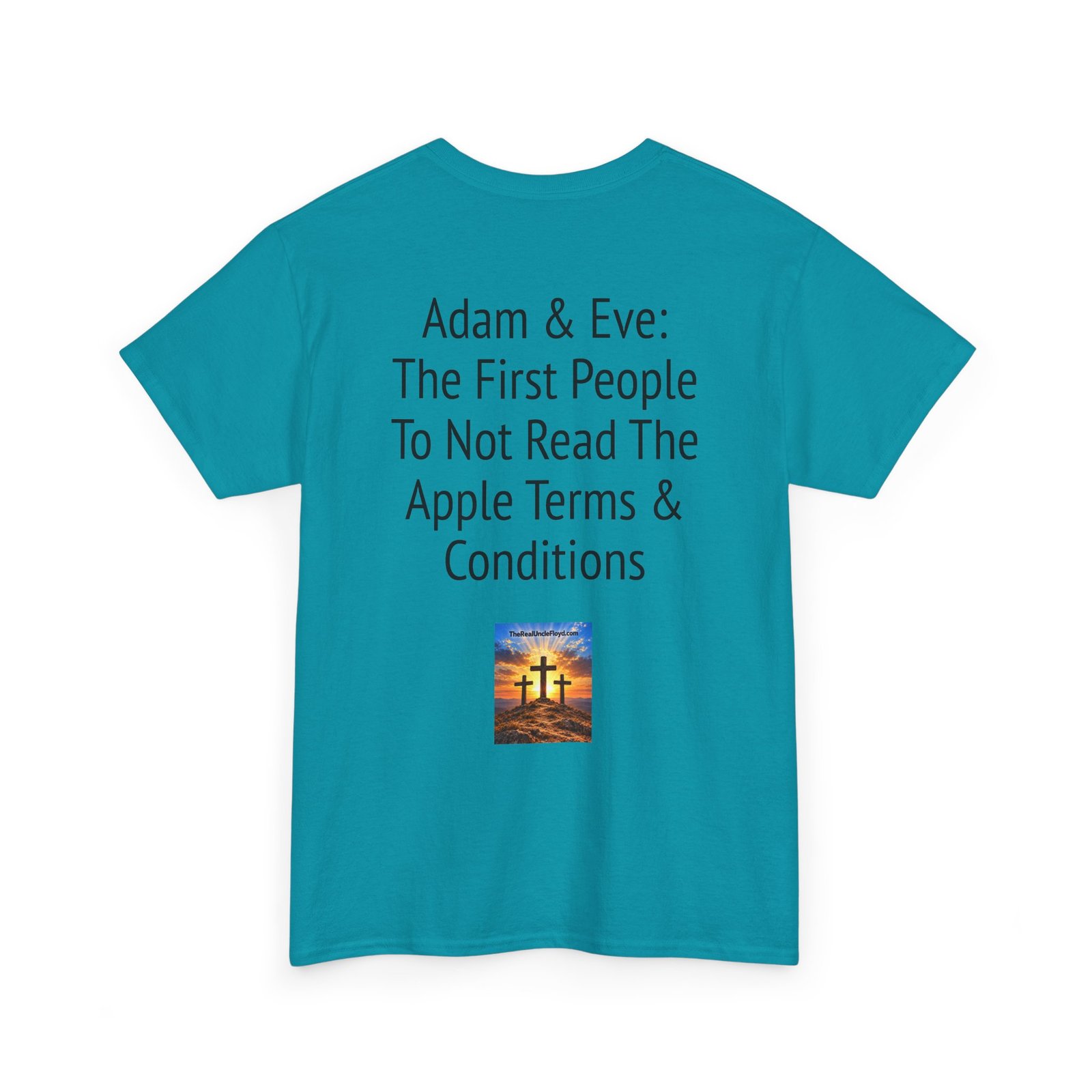 Graphic Tee — "Adam & Eve: The First People To Not Read The Apple Terms & Conditions" - Image 30