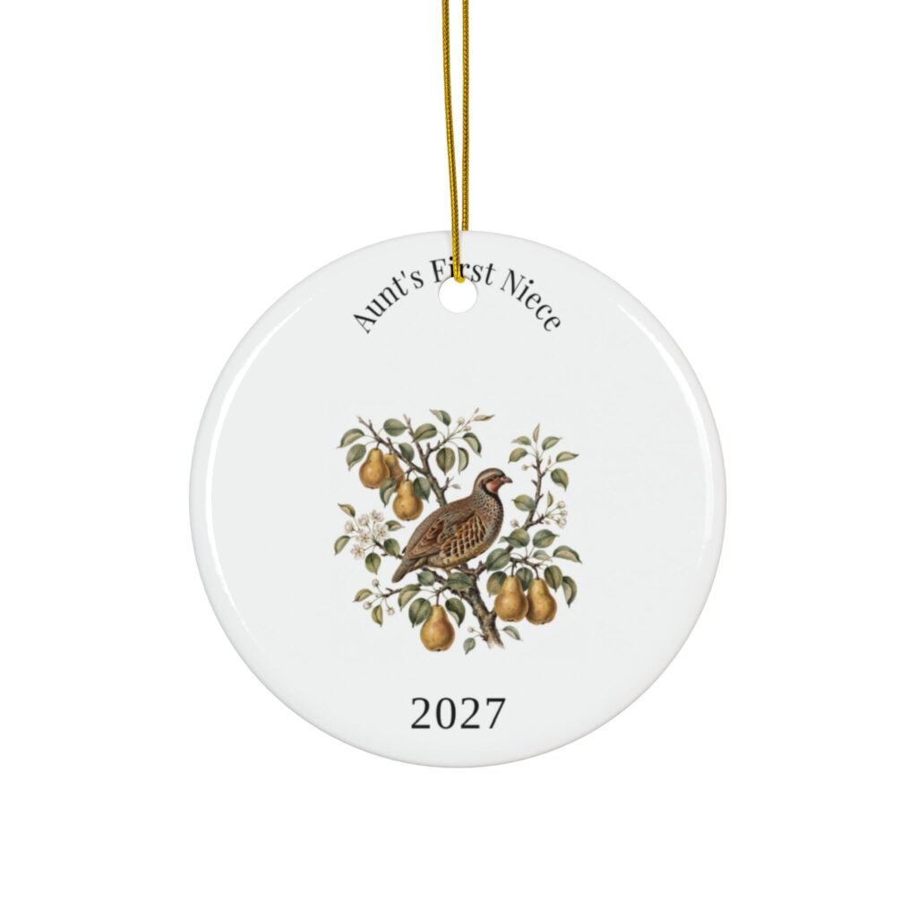 Aunt's First Niece 2027 Ornament
