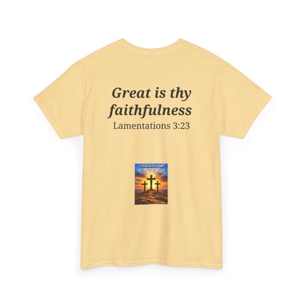 LIGHT - Great Is Thy Faithfulness - Lamentations 3:25