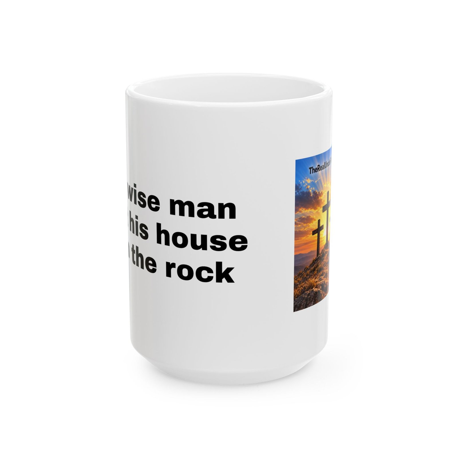 The Wise Man Built His House Upon the Rock Mug - Image 5