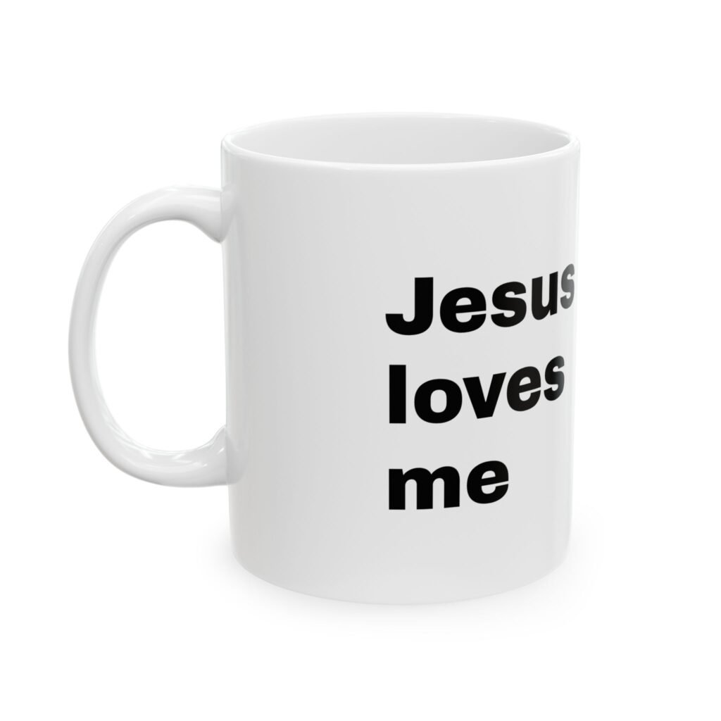 Jesus Loves Me Mug